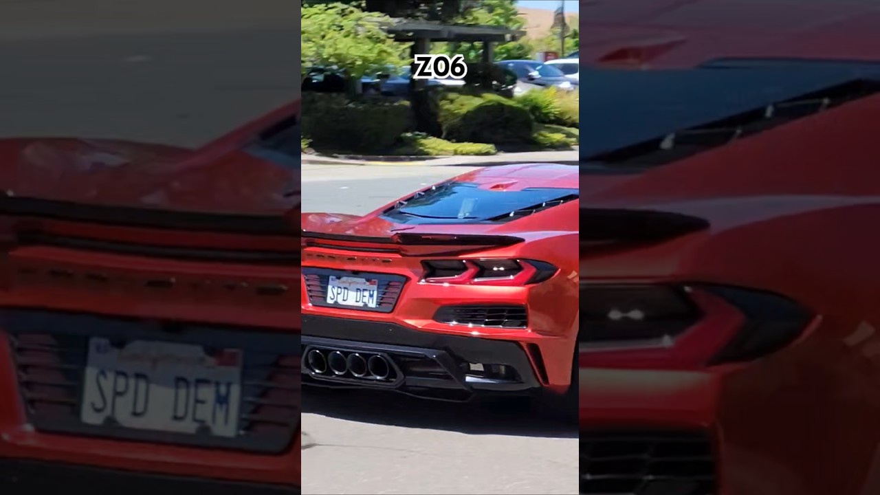 Corvette C8 Z06 Exhaust Sound 