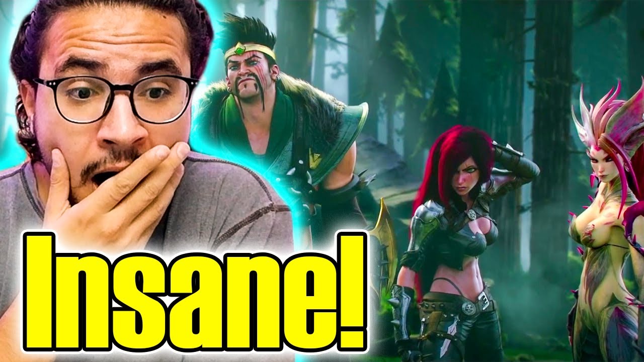 All League of Legends Cinematics REACTION (Part1) - YouTube