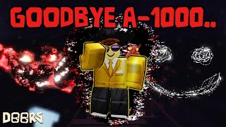 My FINAL A-1000 RUN Before The Archives…
