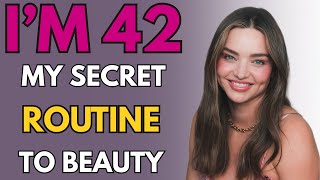 At 42, Miranda Kerr Reveals Her Exact Skincare & Eating Habits