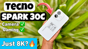 Tecno Spark 30C 5G 🔥 Unboxing & Camera test || Just 8K ?🤯