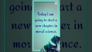 Class 1, Moral Science  Chapter 2 I want a friend