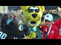 2017 NFL Mascot Game vs Pop Warner Players