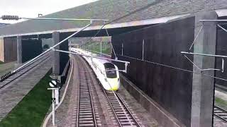 TS2020 Class 801 bullet train in the UK Train Simulator 2020