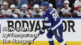 Concern Regarding the Rangers and Lightning Off to Slow Starts?