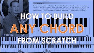How to Build Any Chord on the Piano