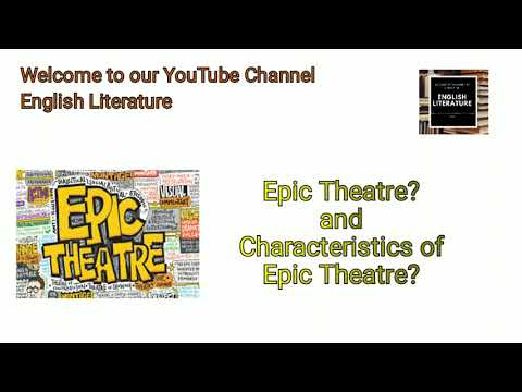 characteristics of epic theatre