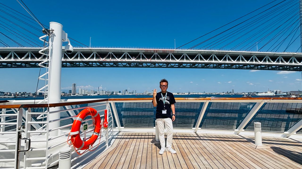 飛鳥III 初航海に乗船⑤横浜港 帰港 7月26日