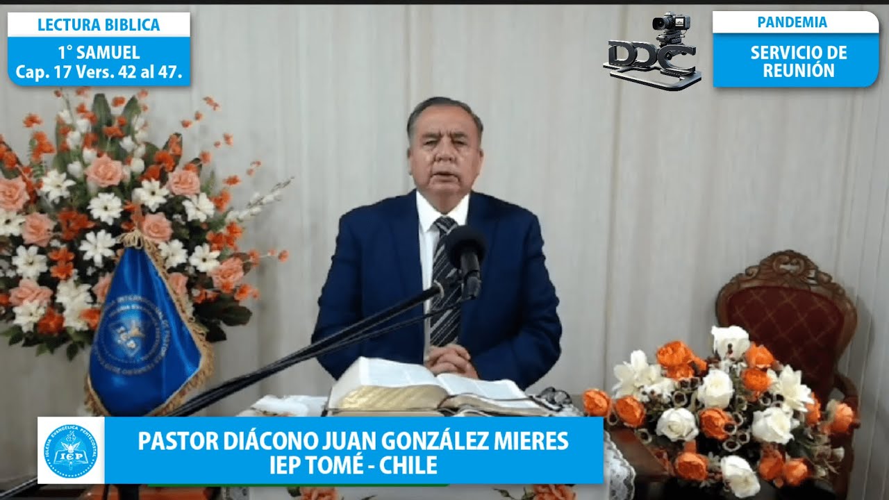 PREDICACIÓN PASTOR DIÁCONO JUAN GONZALEZ MIERES - IEP TOMÉ