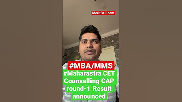 Maharashtra CET Counselling CAP Round-1 provisional allotment released… #mba #mbaadmission #mahacet