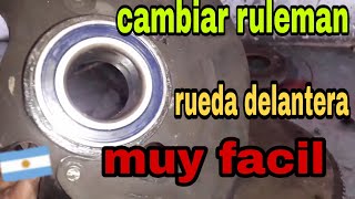 como cambiar ruleman rueda delantera #MECANICAEZEQUIEL#