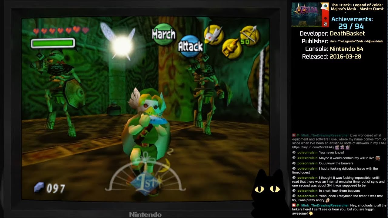 TLoZ Majora's Mask MASTER QUEST - Part 5 [RetroAchievements] - YouTube