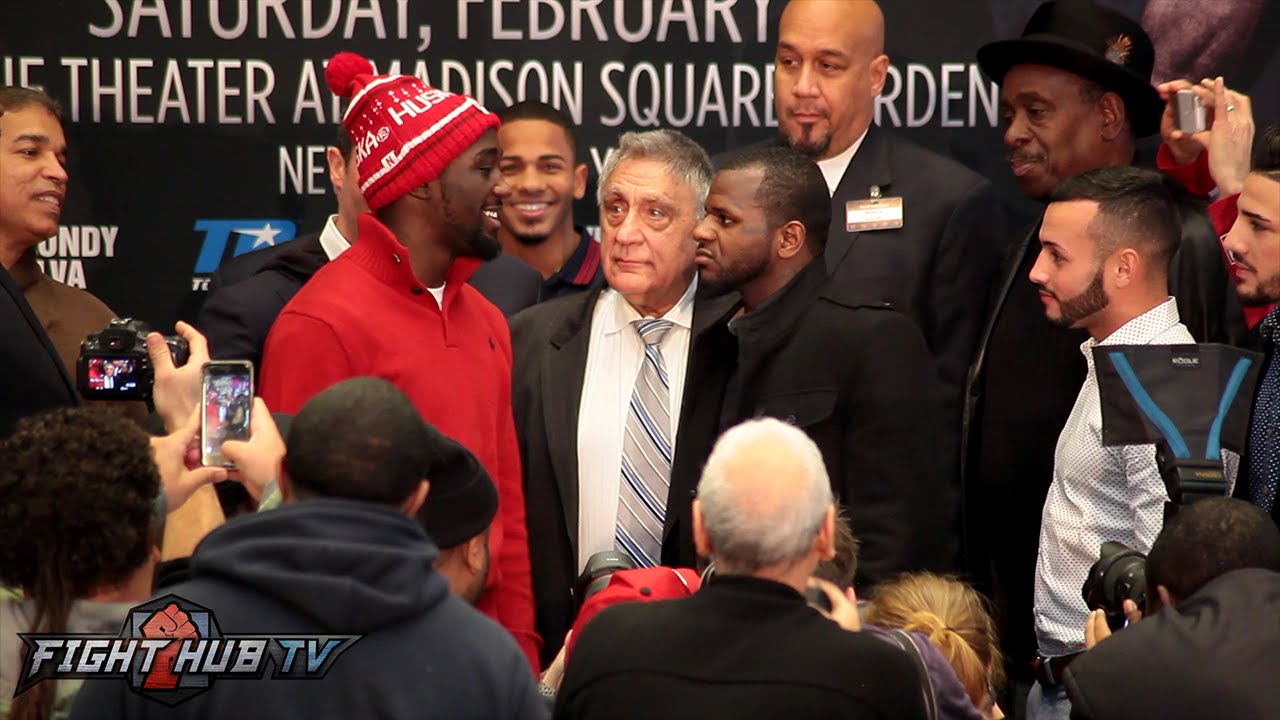 Terence Crawford vs. Hank Lundy Full Video Complete Face OFF Video