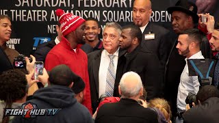 Terence Crawford vs. Hank Lundy Full Video- Complete Face OFF Video