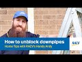 Home Tips with RACV’s Handy Andy | How to unblock downpipes