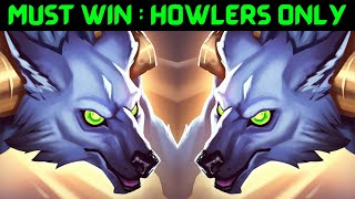 2nd Attempt of Howlers Only : 1 Unit Challenge! Legion TD 2 : Ranked 2v2 : Lock in Howler