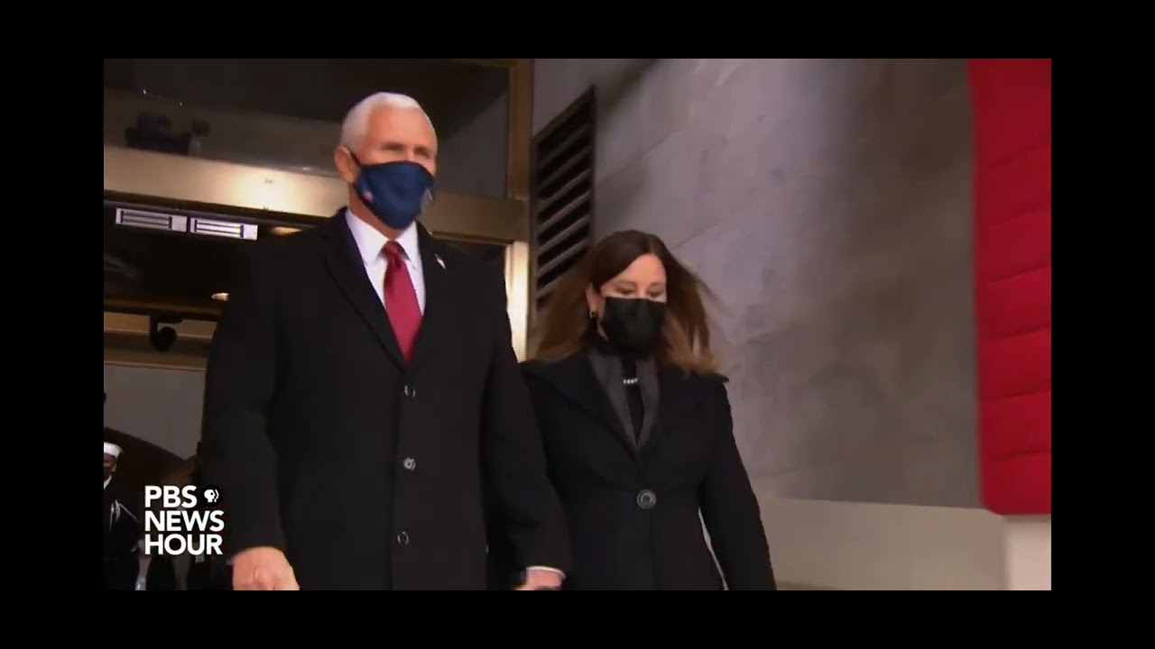 Mike Pence's last 'Hail Columbia' as Vice President