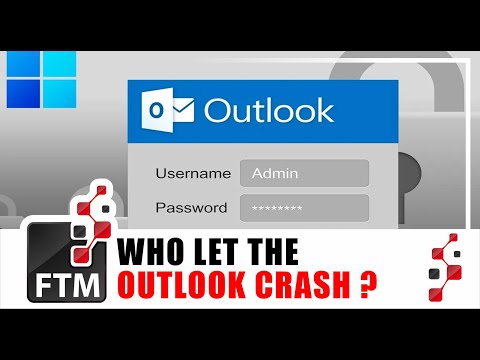 Who let the OUTLOOK crash ?