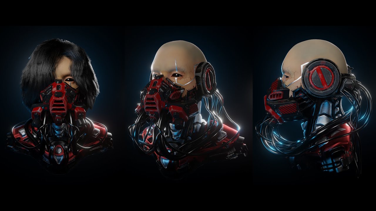 cyberpunk zbrush