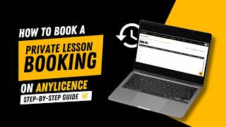 How to Create a Private Booking on AnyLicence | Instructor Step-by-Step Tutorial