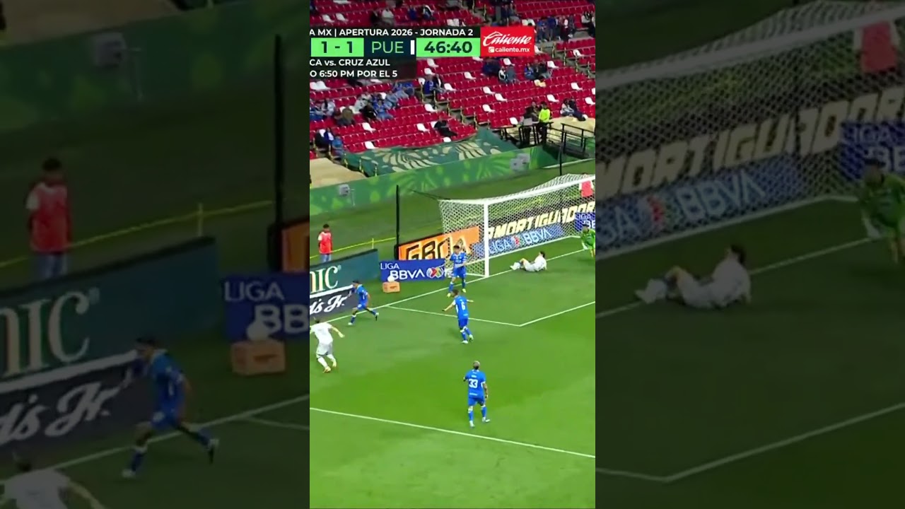 😍 ¡Emiliano GOATmez! ¡Que espectáculo está dando frente a Cruz Azul! 🤌🏼🔥🎽 #shorts