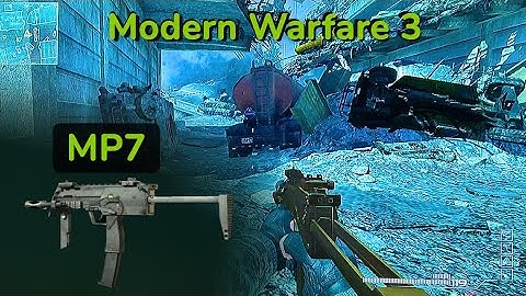 MP7 gunstreak on Map: interchange (MW3)