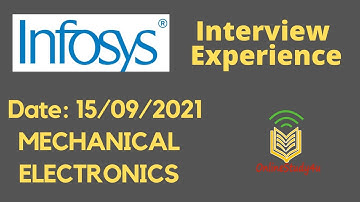Infosys Mechanical & ECE Interview Experience