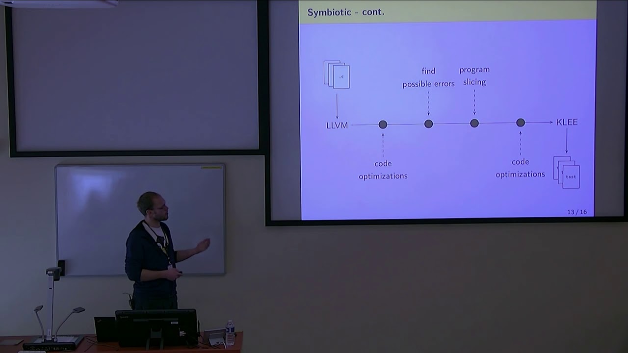 Symbiotic: finding bugs in C programs - YouTube