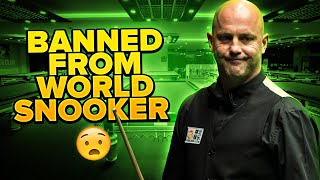 Mark King BANNED from World Snooker (Footage of the shots missed during his 4-0 loss to Joe Perry) screenshot 4