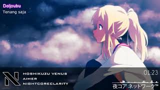 AIMER - Hoshizuku Venus with Lyric Indonesian