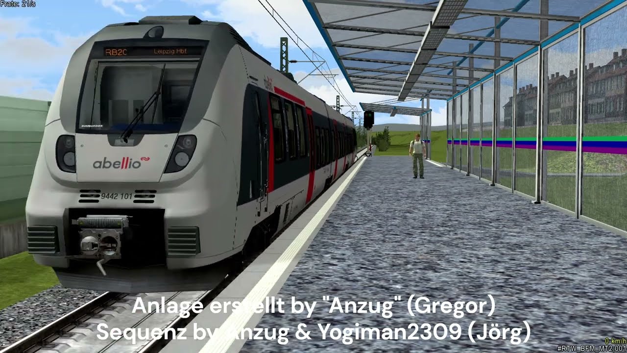 Einsteigen am Bahnhof in EEP18