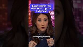 Judge says Fani Willis had 'lapse in judgment' screenshot 1