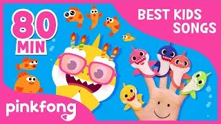 If Sharks Are Happy and more |  Compilation | Baby Shark | Pinkfong Songs for Children