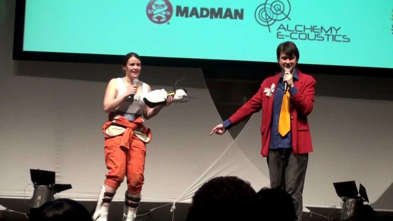 [HD] Chell Cosplay - Portal 2 at AVCon 2011