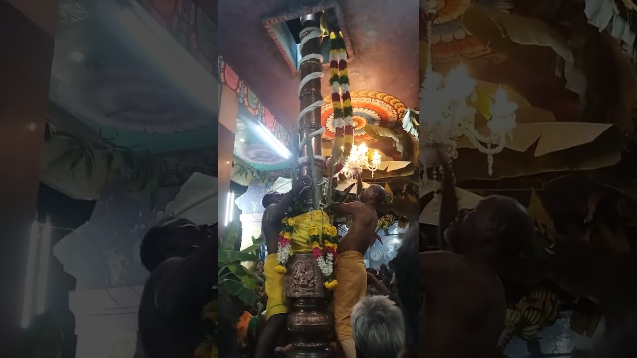 🙏🙏🙇🙇திருவாதவூர் அருள்மிகு திரெளபதி அம்மன் கோவில் கொடியேற்றம் காண்பவர்களுக்கு கோடி புண்ணியம்🙇🙇🙏🙏