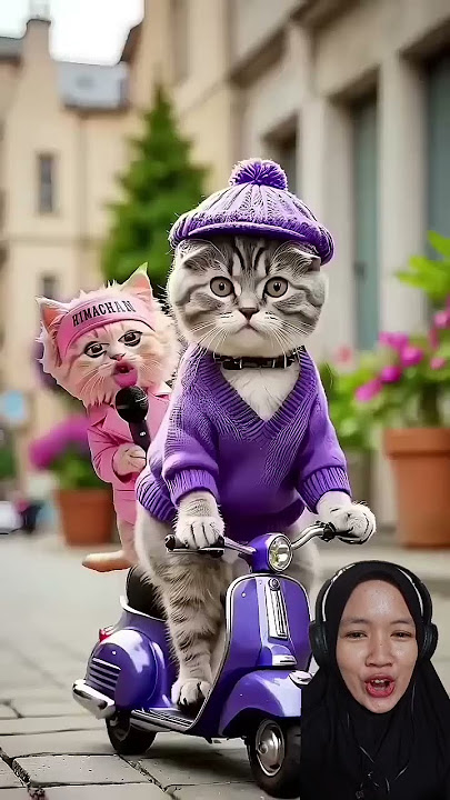 Kucing lucu warna warni. Kalian suka yg warna apa? #funny #shorts #lucu #catlover