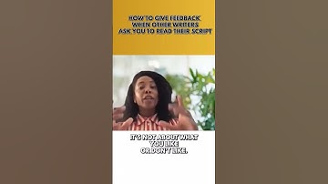 Why Screenplay Feedback Is Usually So Bad