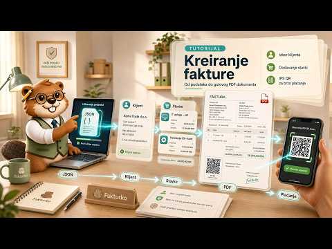 Fakturko tutorijal - kako napraviti fakturu