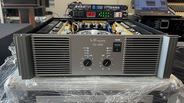 Thiết Kế Đẹp , Mạnh Mẽ Cục Đẩy TD -1500 Chuyên Sub ( Mạch Class TD ) Cho Những Bác Khó Tính