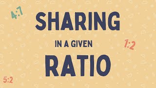 Ratio Sharing