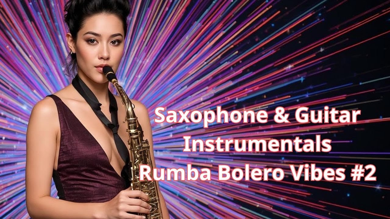Nhạc Hòa Tấu 4k - Saxophone & Guitar Instrumentals – Rumba Bolero Vibes #2