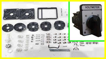Inside VoltMeter Selector Switch - Cấu tạo chuyển mạch Vôn