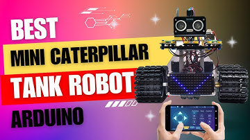 KEYESTUDIO 丨KS0555 Join me in crafting a Mini Caterpillar Tank Robot V3.0‼️#arduino #stem