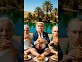 Funny leaders eating challenge || #aishorts i