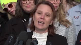Epstein survivor calls Trump a national embarrassment