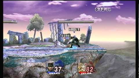 Project M Demo 2 : Zhime (Zelda) vs Unholy (Snake) 2