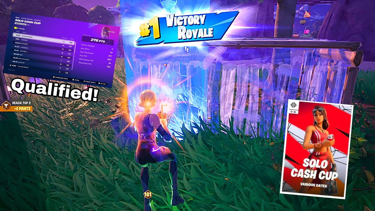 How I Qualified To The FIRST Solo Cash Cup Finals On Console 🏆 + *BEST* Settings For Console Players