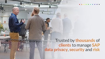 Manage your SAP data privacy, security and risk