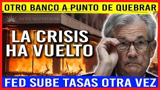 URGENTE! SE VIENE LA PEOR CRISIS DE LA HISTORIA l La FED sabe Cual es el Próximo BANCO en CAER