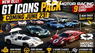 PMR Update 2.0.0.5 & GT Icons Pack Announced | Legendary Classic Race Cars & New Track Revealed